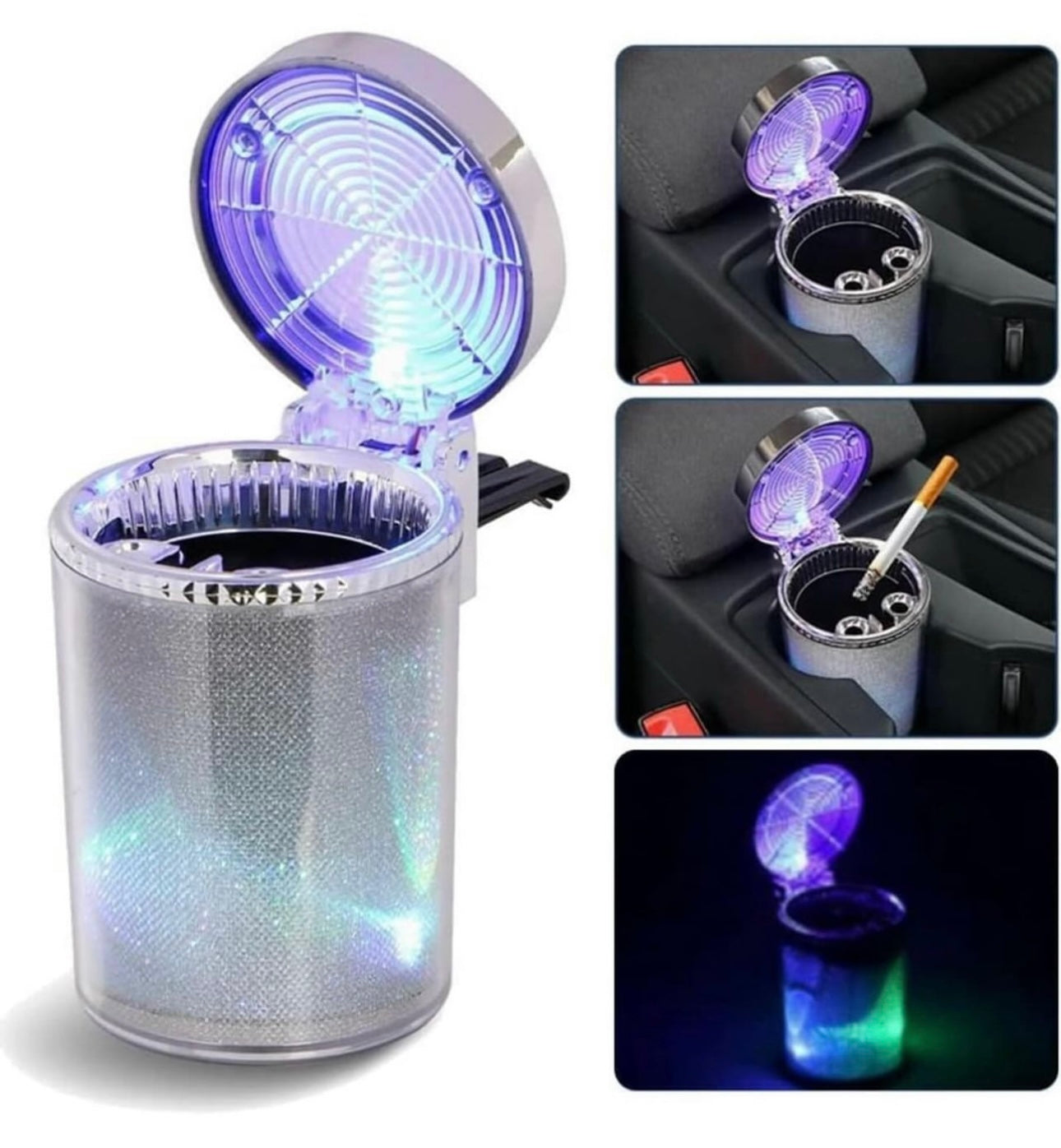 Işıklı Küllük 7 Renk