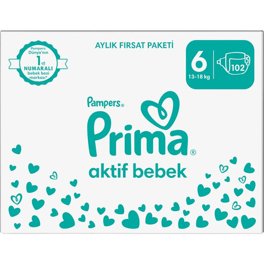 Prima Aktif Bebek 6 Numara 102li