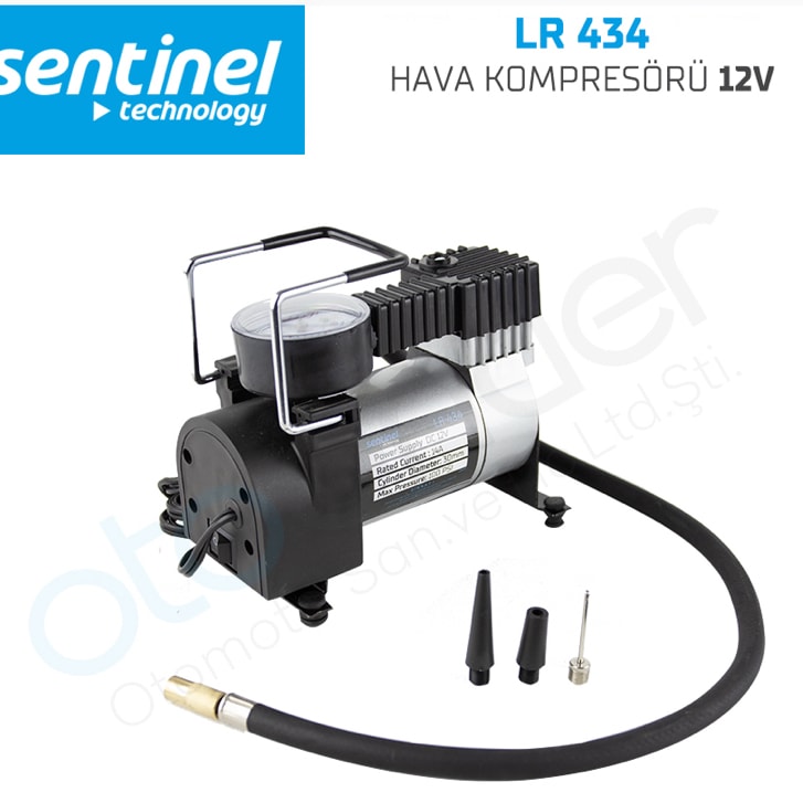 Sentinel Hava Komprasörü 12V